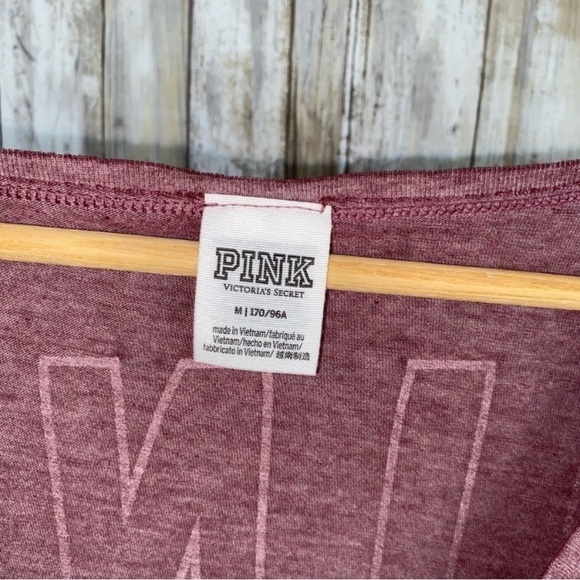 PINK VS Printed Back V Neck Tee - Picture 5 of 5